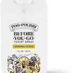 Poo-Pourri Before-You-Go Toilet Spray, Original Citrus, 1 Fl Oz Pocket Travel Size - Lemon, Bergamot and Lemongrass